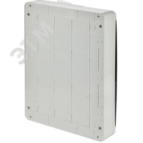 Корпус пластиковый навесной на 54 модуля ЩРН-П-54 IP41 TEKFOR черная прозрачная дверь