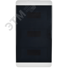 Корпус пластиковый встраиваемый на 36 модулей ЩРВ-П-36 IP41 TEKFOR черная прозрачная дверь