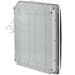 Корпус пластиковый встраиваемый на 54 модуля ЩРВ-П-54 IP41 TEKFOR черная прозрачная дверь