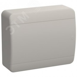 Корпус пластиковый навесной на 12 модулей ЩРН-П-12 IP41 TEKFOR белая дверь