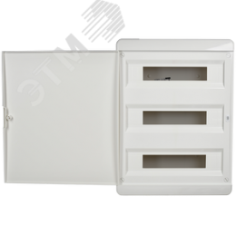 Корпус пластиковый встраиваемый на 54 модуля ЩРВ-П-54 IP41 TEKFOR белая дверь