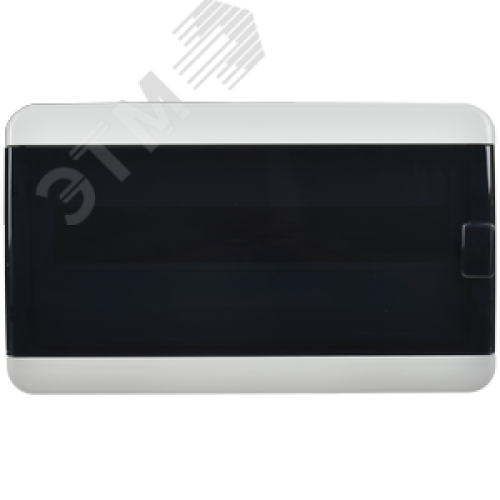 Корпус пластиковый навесной на 18 модулей КМПн-18 IP65 TEKFOR черная прозрачная дверь