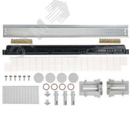 Корпус пластиковый навесной на 18 модулей КМПн-18 IP65 TEKFOR зеленая прозрачная дверь
