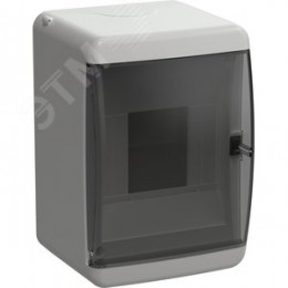 Корпус пластиковый навесной на 4 модуля КМПн-4 IP41 TEKFOR Mini белый