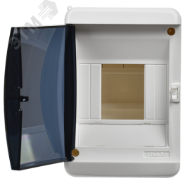 Корпус пластиковый навесной на 4 модуля КМПн-4 IP41 TEKFOR Mini белый