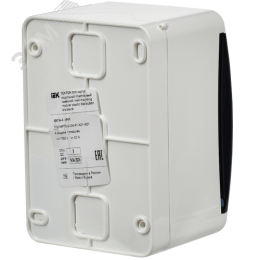 Корпус пластиковый навесной на 4 модуля КМПн-4 IP41 TEKFOR Mini белый