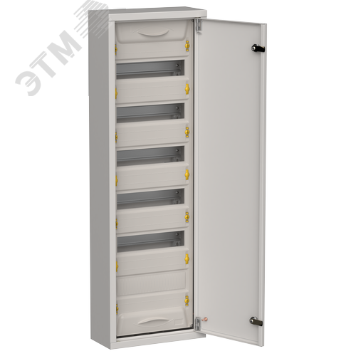 TITAN 5 Корпус металлический ЩРн-72 (1х72) 960х310х140мм IP31 серый (одна дверь) IEK