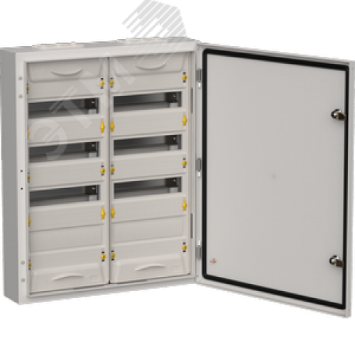 TITAN 5 Корпус металлический ЩРн-96 (2х48) 710х570х140 IP54 сер