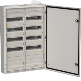 TITAN 5 Корпус металлический ЩРн-120 (2х60) 835х570х140 IP54 сер