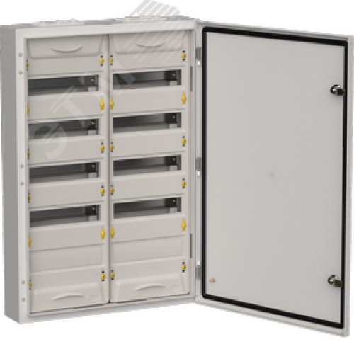 TITAN 5 Корпус металлический ЩРн-120 (2х60) 835х570х140 IP54 сер