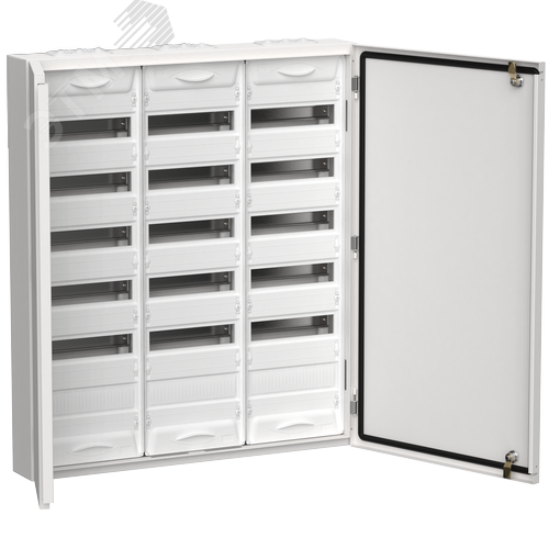 TITAN 5 Корпус металлический ЩРн-216 (3х72) 960х830х140 IP54 белый (две двери)