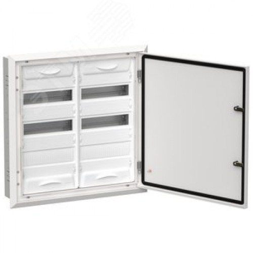 TITAN 5 Корпус металлический ЩРв-72 (2х36) 630х625х130мм IP31 белый (одна дверь)