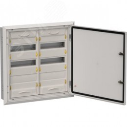 TITAN 5 Корпус металлический ЩРв-72 (2х36) 630х625х130мм IP31 серый (одна дверь)