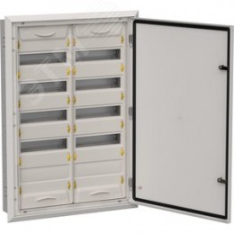 TITAN 5 Корпус металлический ЩРв-120 (2х60) 880х625х130мм IP31 серый (одна дверь)