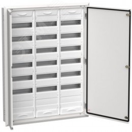 TITAN 5 Корпус металлический ЩРв-252 (3х84) 1130х885х130мм IP31 белый (две двери)