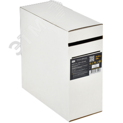 Оплетка кабельная 15-24мм полиэстер 100м черная IEK