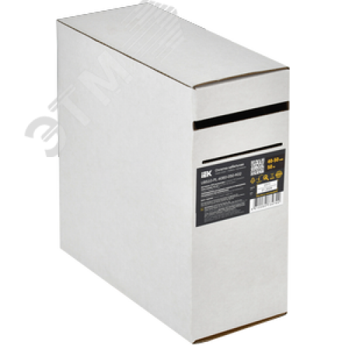 Оплетка кабельная 40-50мм полиэстер 50м черная IEK