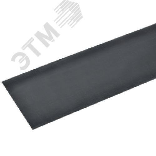 Трубка термоусадочная ТТУ 80/40 черная 1м GENERICA