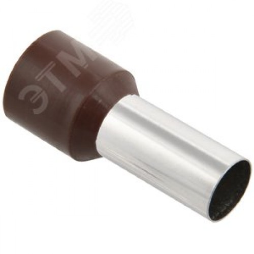 Наконечник штыревой НШвИ 25-16 коричнево-зеленый Е2516 (100шт)