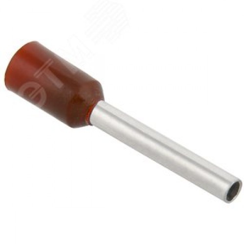 Наконечник НШВИ 1,0-12 темно-красный (100шт/упак)