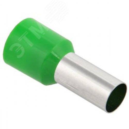 Наконечник кабельный НШвИ 16-12 зеленый Е1612 (100шт)