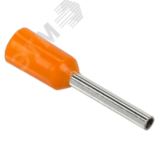 Наконечник кабельный НШвИ 0.5-7.8 оранжевый Е0508 (100шт)