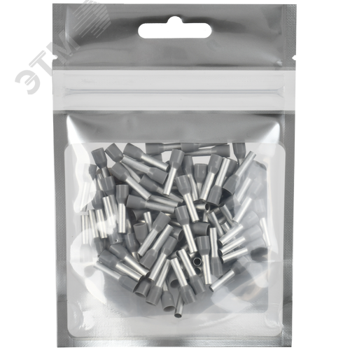 Наконечник НШВИ 4,0-12 серый (100шт/упак) IEK