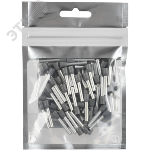 Наконечник НШВИ 4,0-18 серый (100шт/упак) IEK