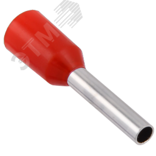 Наконечник НШВИ 1,0-08 1мм2 с изолированным фланцем (100шт/упак) GENERICA
