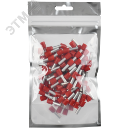 Наконечник НШВИ 10-14 темно-красный (100шт/упак) IEK