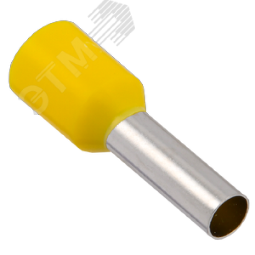 Наконечник НШВИ 6,0-12 6мм2 с изолированным фланцем (100шт/упак) GENERICA