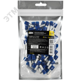 Наконечник НШВИ 16-14 темно-синий (100шт/упак) IEK