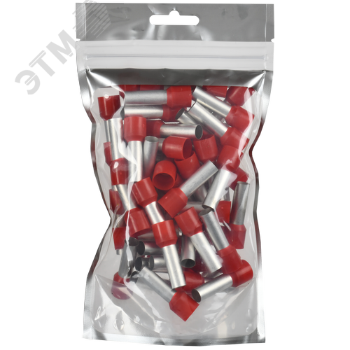 Наконечник НШВИ 35-25 темно-красный (50шт/упак) IEK