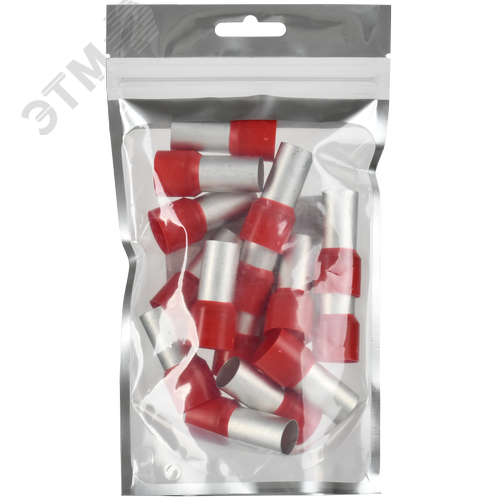 Наконечник НШВИ 95-25 темно-красный (15шт/упак) IEK