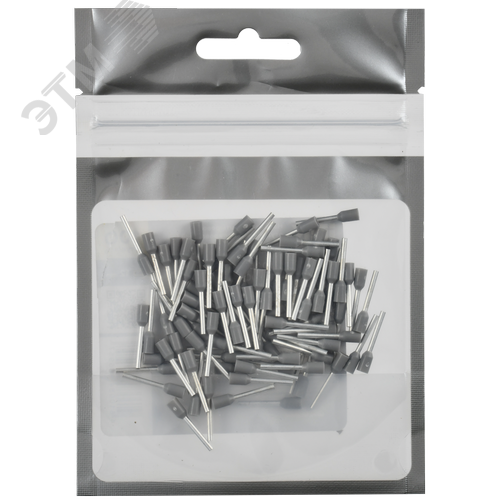 Наконечник НШВИ 0,75-12 серый (100шт/упак) IEK