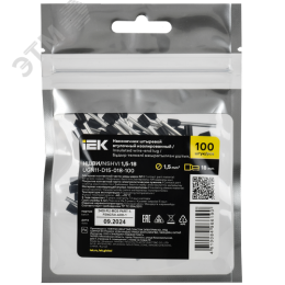 Наконечник НШВИ 1,5-18 черный (100шт/упак) IEK