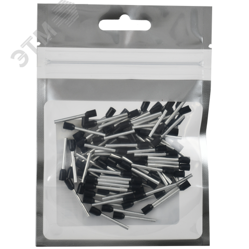 Наконечник НШВИ 1,5-18 черный (100шт/упак) IEK