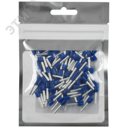 Наконечник НШВИ 2,5-12 темно-синий (100шт/упак) IEK