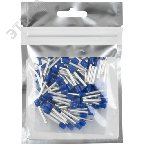 Наконечник НШВИ 2,5-18 темно-синий (100шт/упак) IEK