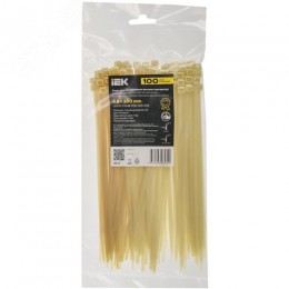 Хомут P4.6 для экстремально высоких температур бежевый 4.8х200мм 100шт/упак IEK