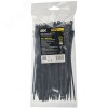 Хомут P6.6 с винтовым креплением черный 4.8х200мм 100шт/упак IEK