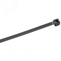 Хомут P6.6 съемный черный 3.6х100мм 100шт/упак IEK