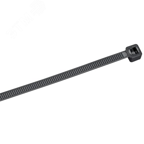 Хомут P6.6 съемный черный 3.6х100мм 100шт/упак IEK