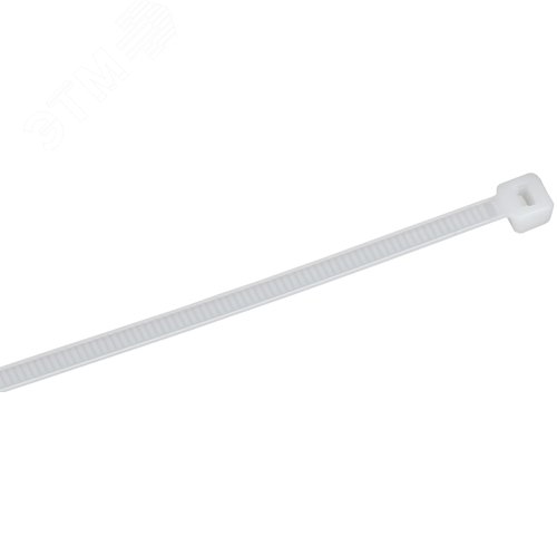 Хомут P6.6 стандартный белый 3.6х250мм 100шт/упак IEK
