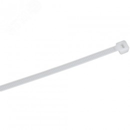 Хомут P6.6 стандартный белый 3.6х300мм 100шт/упак IEK