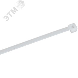 Хомут P6.6 стандартный белый 4.8х250мм 100шт/упак IEK