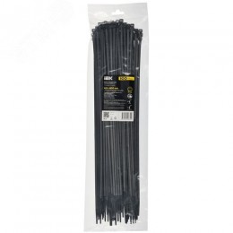 Хомут P6.6 стандартный черный 4.8х400мм 100шт/упак IEK