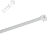 Хомут P6.6 стандартный белый 7.6х300мм 100шт/упак IEK