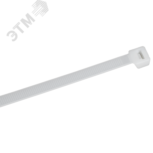 Хомут P6.6 стандартный белый 7.6х300мм 100шт/упак IEK