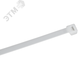 Хомут P6.6 стандартный белый 7.6х400мм 100шт/упак IEK